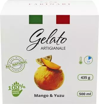 Сорбет Farinari Gelato Манго и Юдзу 435г