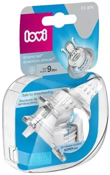 Соска Lovi Быстрый поток с 9 месяцев 2шт