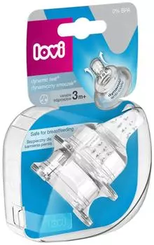Соска Lovi Переменный поток с 3 месяцев 2шт