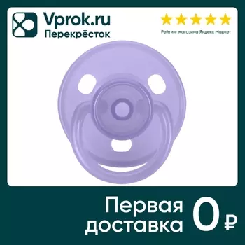 Соска-пустышка Курносики классическая с 6 месяцев 2шт