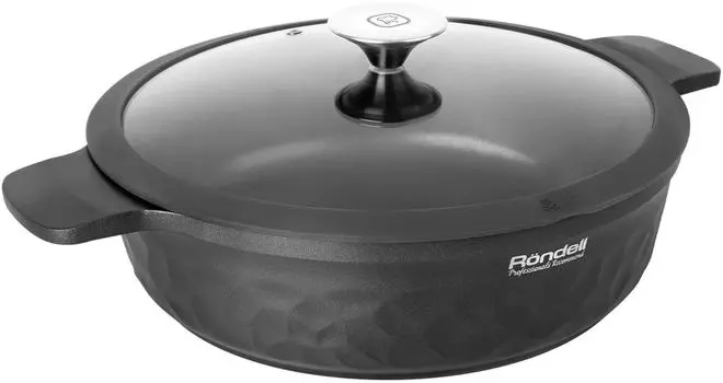 Сотейник Rondell ArtDeco с крышкой 28см