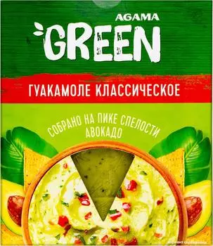 Соус Agama Green Гуакамоле классическое 150г