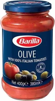 Соус Barilla Olive оливковый 400г - Vprok.ru Перекрёсток