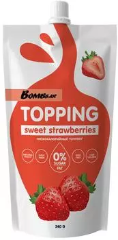 Соус Bombbar клубничный 240г - Vprok.ru Перекрёсток