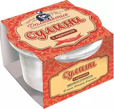 Соус Долголетие Сулини с аджикой 6-8% 270г