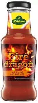Соус Kuhne Fire Dragon Томатный с острым перцем чили 250г