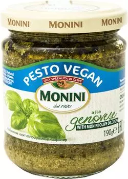 Соус Monini Pesto Alla Genovese Vegan190г