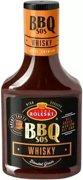Соус томатный Roleski BBQ Whisky Sauce 365гс доставкой!