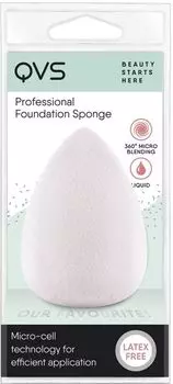 Спонж для нанесения тональной основы QVS 82-10-1702 профессиональный