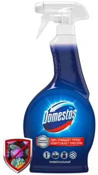 Спрей чистящий для уборки Доместос Антибактериальный для уборки против плесени и грибка 500мл