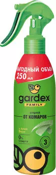 Спрей от комаров Gardex Family 250мл