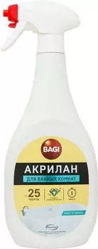 Средство для чистки ванны Bagi Акрилан 400мл