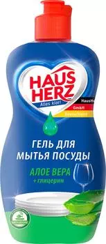 Средство для мытья посуды Haus Herz Глицерин + Алоэ 450мл