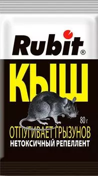 Средство от грызунов Rubit Кыш репеллент 80г