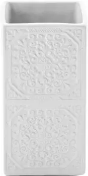 Стакан для зубных щеток Swensa Venice белыйс доставкой!