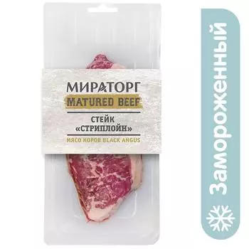 Стейк Мираторг из говядины стриплойн 200г