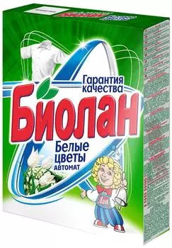 Стиральный порошок Биолан Белые цветы Автомат 350г