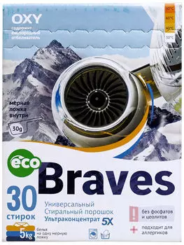 Стиральный порошок Braves Универсальный 0.9кг