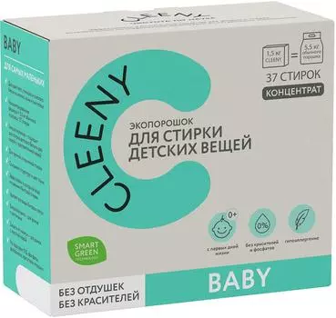 Стиральный порошок Cleeny Детский 1.5кг