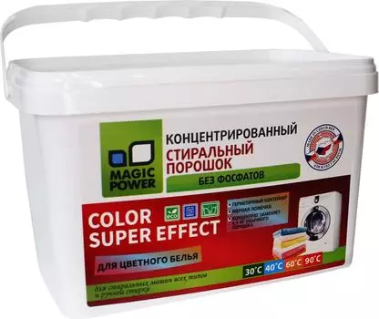 Стиральный порошок Magic Power Супер эффект Color 1.5кг