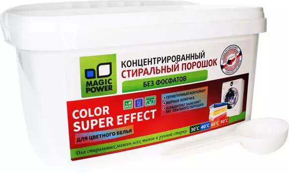 Стиральный порошок Magic Power Супер эффект Color 3кг