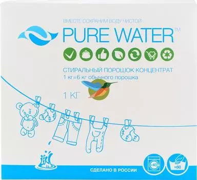Стиральный порошок Pure Water 1кг