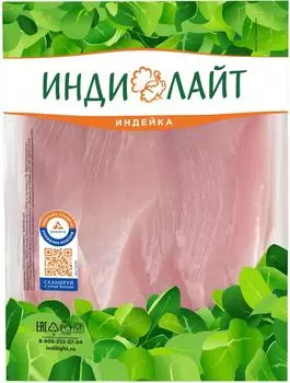 Стрипсы Индилайт из филе грудки индейки 1кг