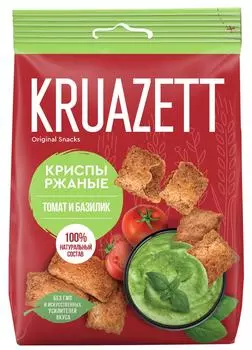 Сухарики Круазетт Криспы Томат и базилик 70гс доставкой!