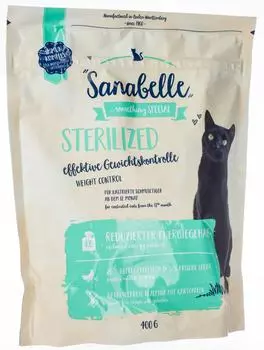 Сухой корм для кошек Sanabelle Sterilized 400г