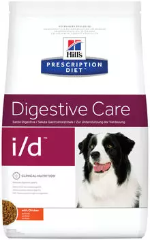 Сухой корм для собак Hills Prescription Diet i/d при расстройствах пищеварения с курицей 2кг