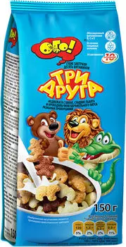 Сухой завтрак Ого Три Друга 150г