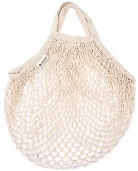 Сумка Jungle Story Авоська с короткой ручкой бежевая