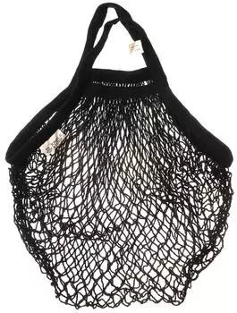 Сумка Jungle Story Авоська с короткой ручкой черная