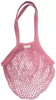 Сумка Jungle Story Авоська с удлиненной ручкой розово-фиолетовая