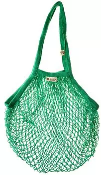 Сумка Jungle Story Авоська с удлиненной ручкой зеленая