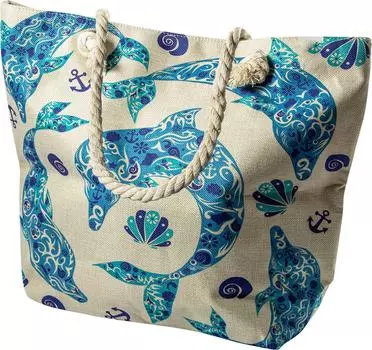 Сумка пляжная Русские Подарки 52*10*40см