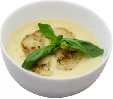 Суп-пюре Славянская Трапеза из цветной капусты с сыром замороженный 1кг