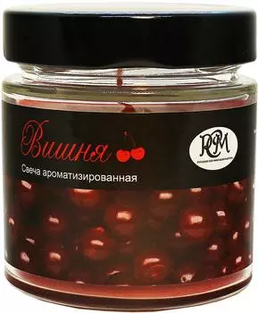 Свеча ароматизированная РСМ Вишня в банкес доставкой!