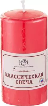 Свеча РСМ Классическая красная 5*10см