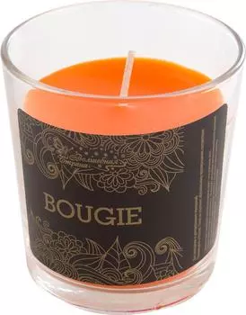 Свеча Волшебная страна Charm Aroma Сочное манго в стакане 7.6*9.2см