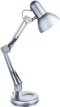 Светильник настольный Camelion KD-313 E27 230В 60Вт серебряный