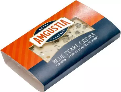 Сыр Amgustia Blue Pearl Crema 90г - Vprok.ru Перекрёсток