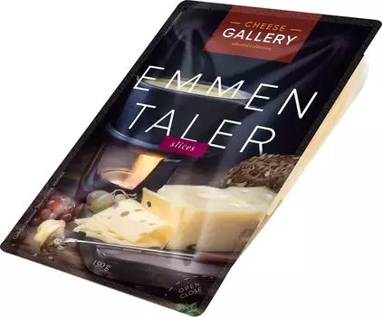 Сыр Cheese Gallery Эмменталер 45% 150г