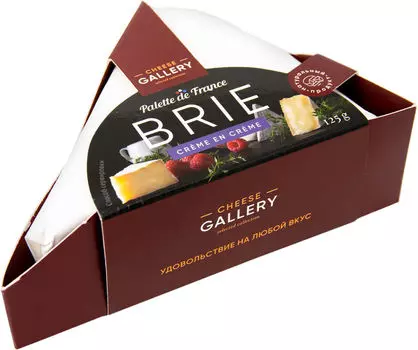 Сыр Cheese Gallery сливочный с белой плесенью 60% 125г