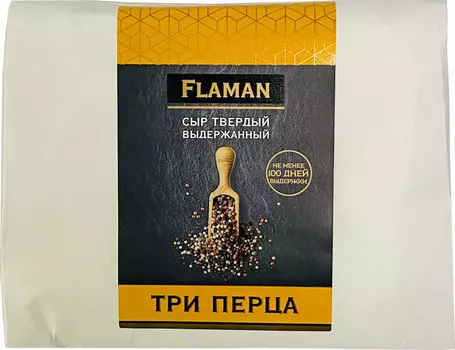 Сыр Flaman Три перца выдержанный 200г