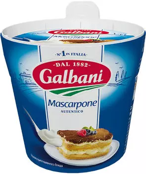 Сыр Galbani Mascarpone 80% 250г - Vprok.ru Перекрёсток