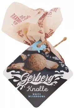 Сыр Gerberg Knolle с белыми грибами 50% 50г