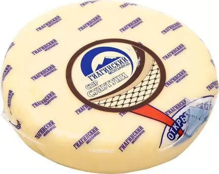 Сыр Гиагинский Сулугуни 40% 350г - Vprok.ru Перекрёсток