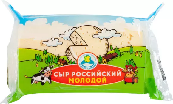 Сыр Кезский сырзавод Российский молодой 50% 250г
