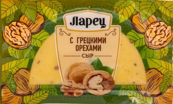 Сыр Ларец с грецкими орехами 245г
